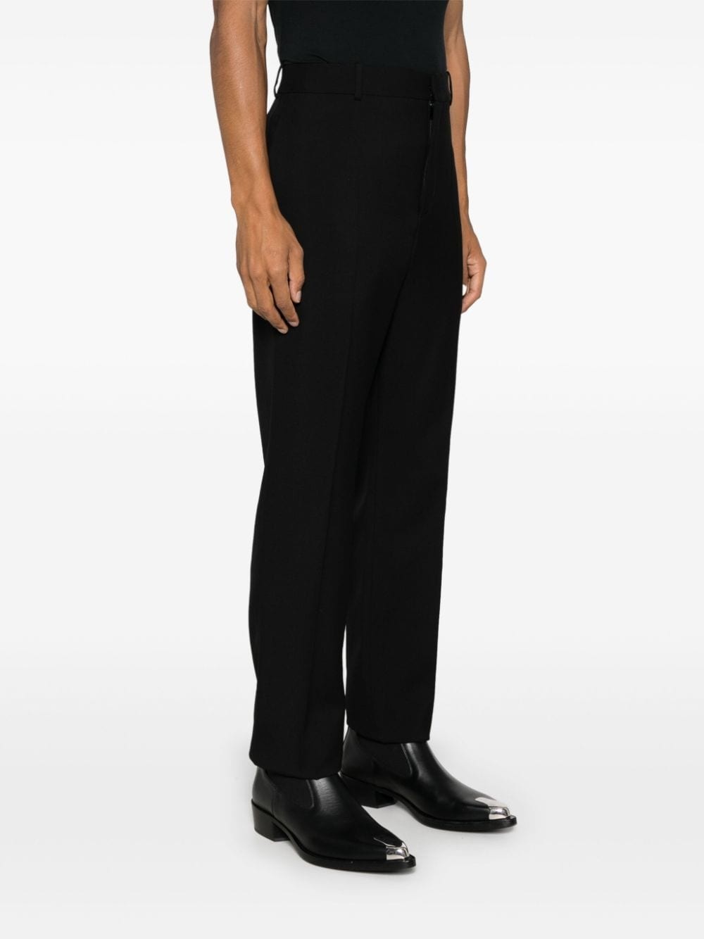 gabardine wool trousers - 3