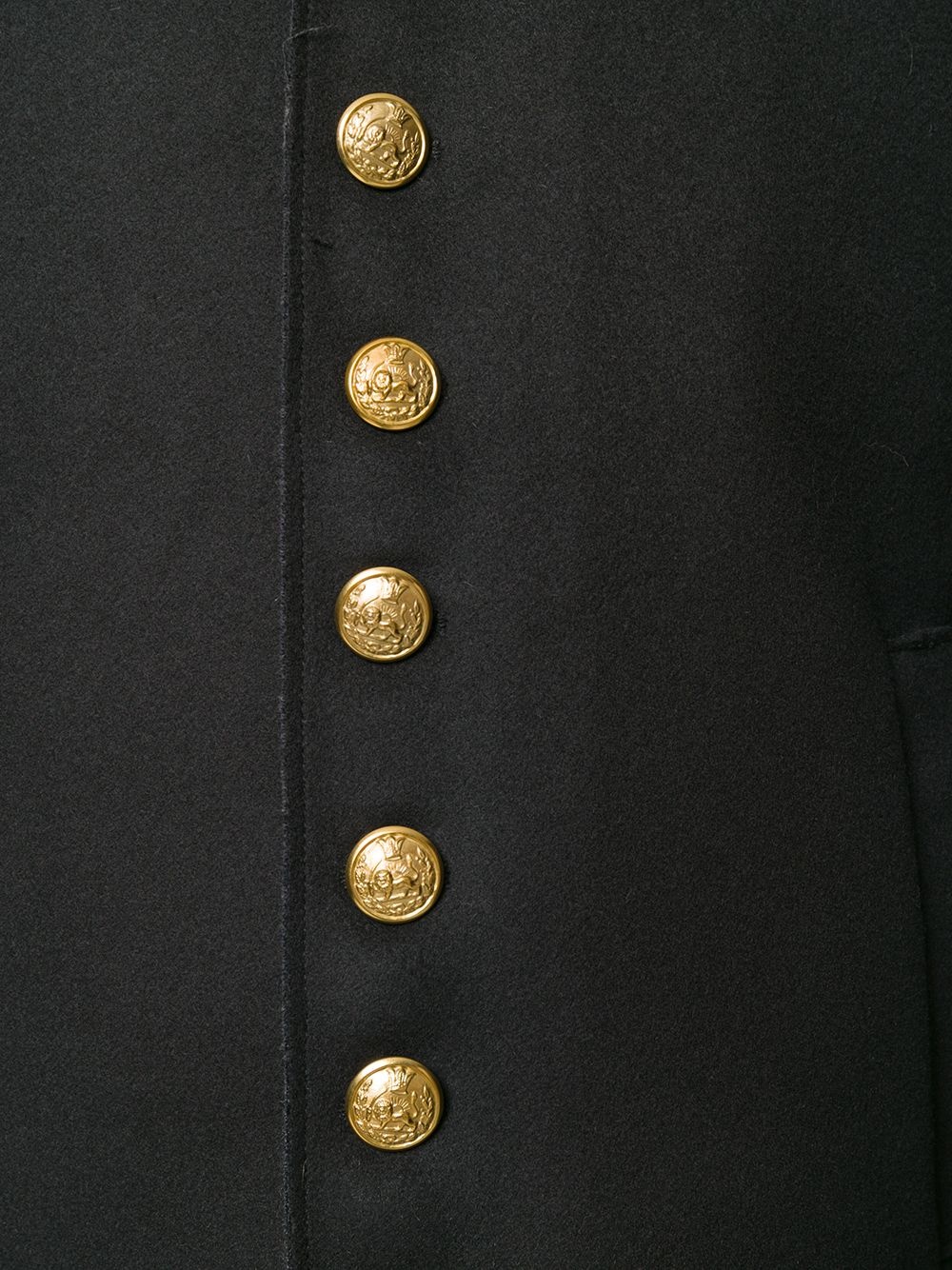 buttoned military jacket - 5