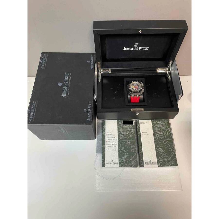 Pre-owned Audemars Piguet Royal Oak Offshore Grand Prix Chronograph Black Dial Men's Watch 26290IO.O - 5
