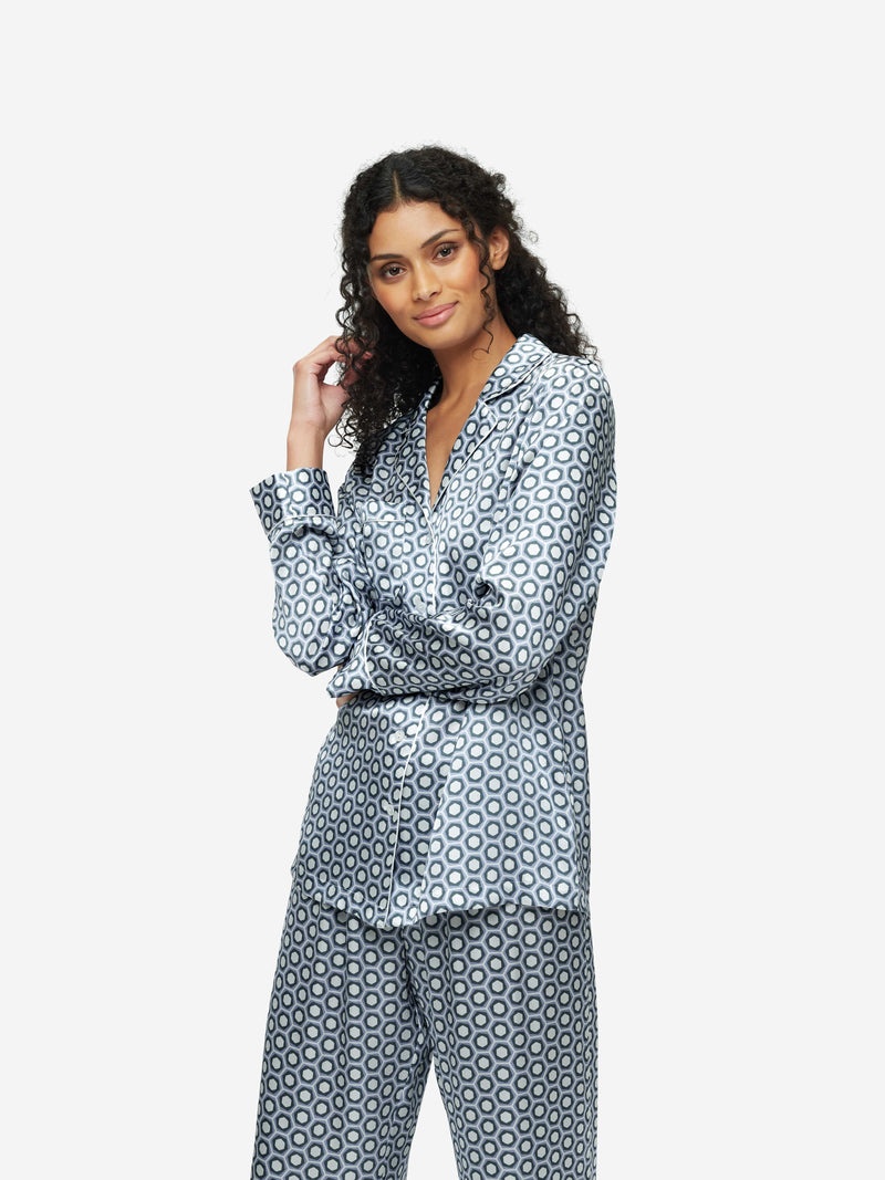 Women's Pyjamas Brindisi 75 Silk Satin Multi - 4