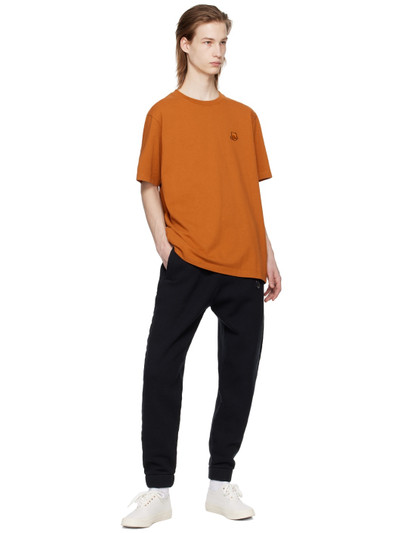 Maison Kitsuné Orange Bold Fox Head T-Shirt outlook