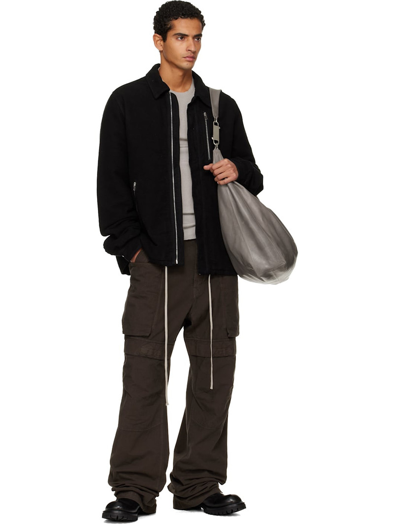 Rick Owens DRKSHDW Gray Concordians Stefan Cargo Pants outlook