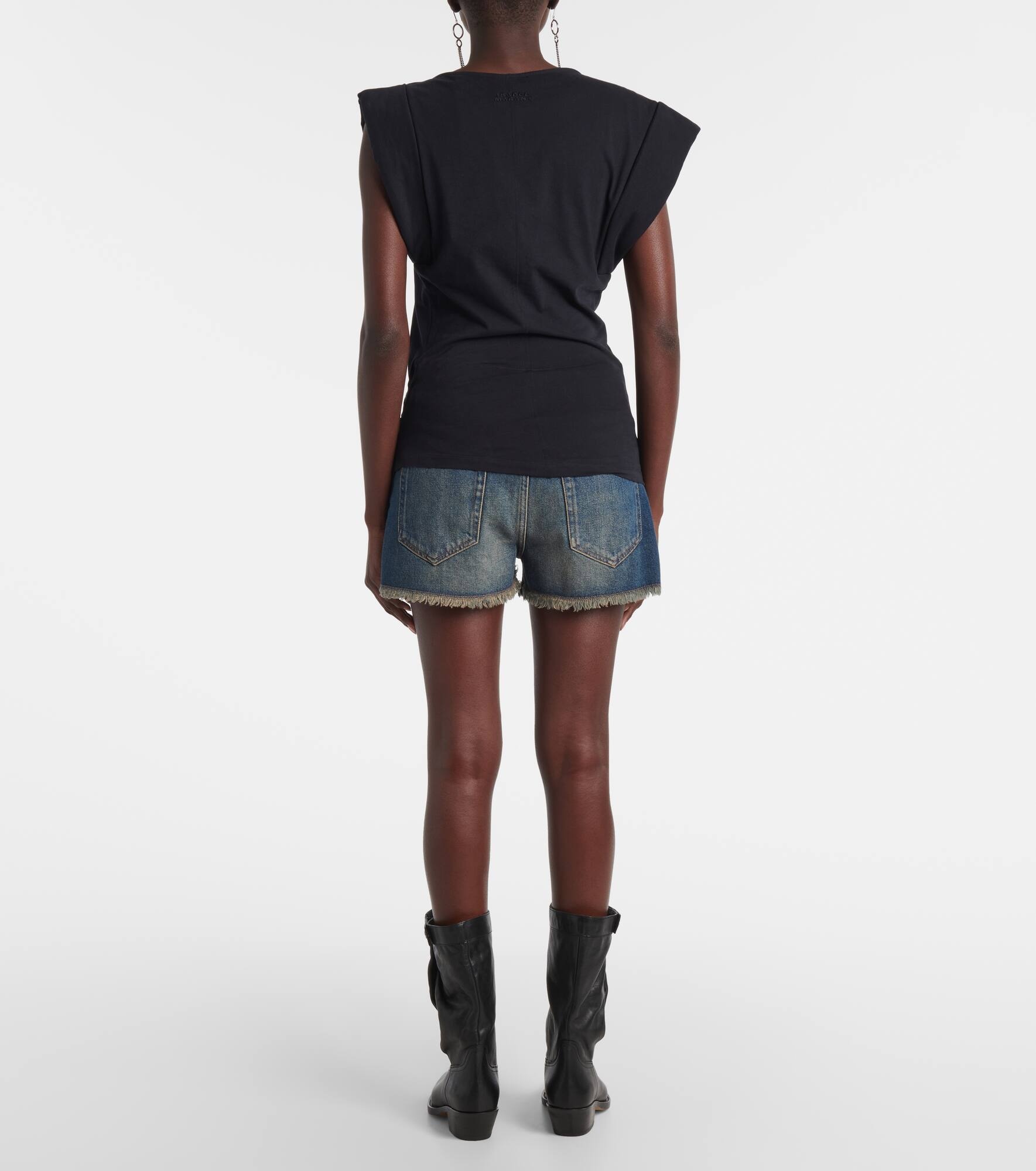 Maisan cotton jersey tank top - 3