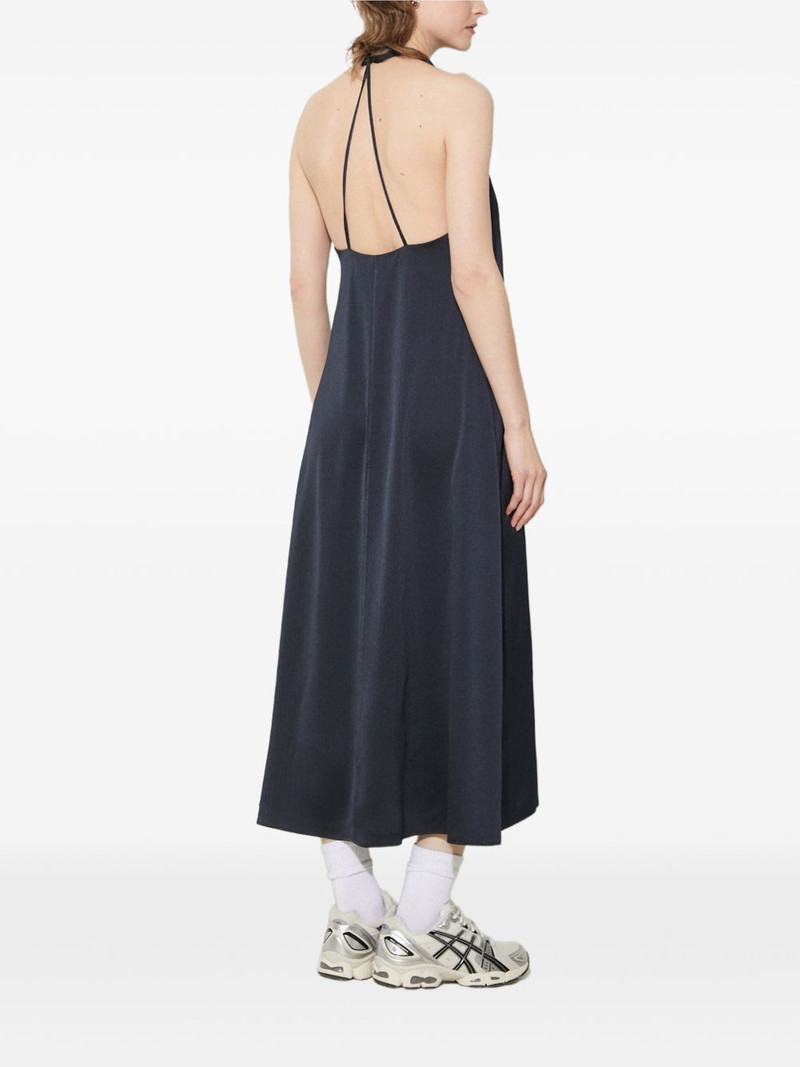 V-neck halter-neck midi dress 3