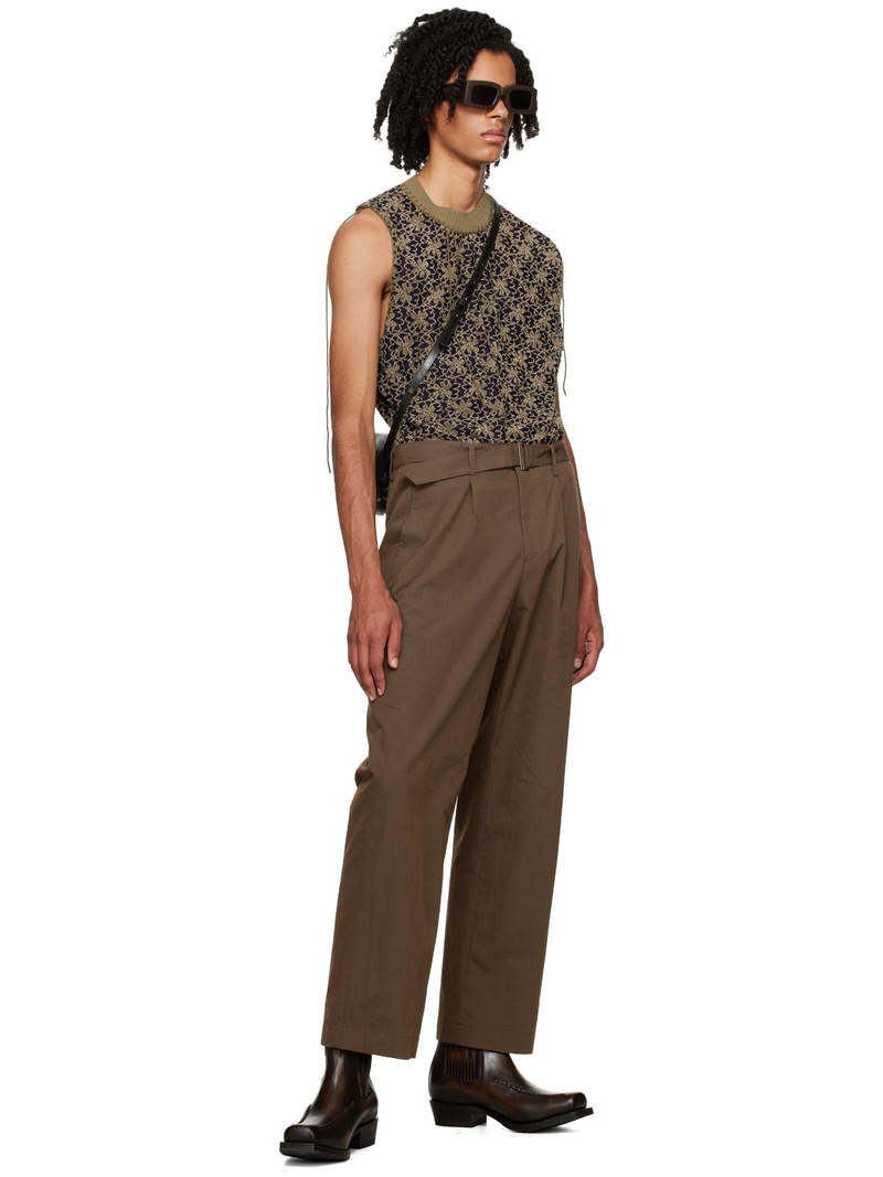 HEREU Brown Agulla Chelsea Boots outlook