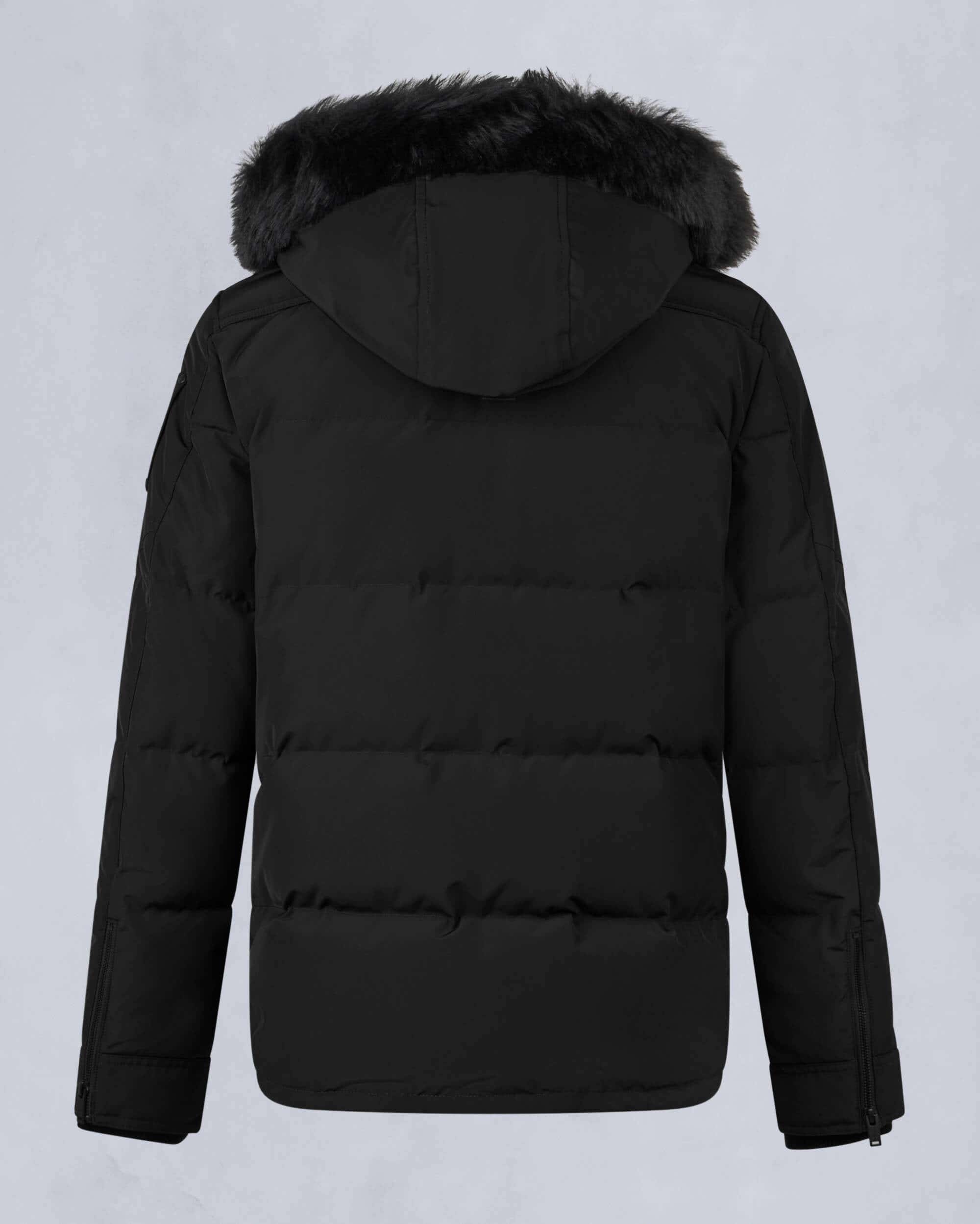 ONYX ROUND ISLAND SHEARLING DOWN JACKET - 6