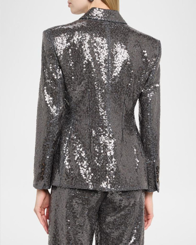 Sequin Embellished Suit-Type Jacket 3