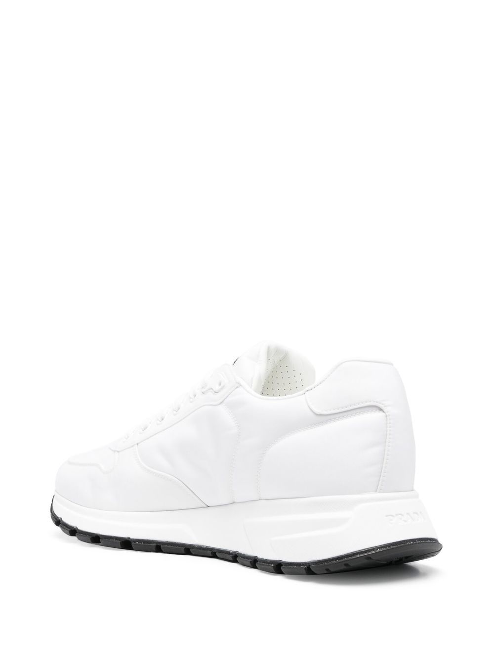 Prada side logo-plaque low-top sneakers | REVERSIBLE