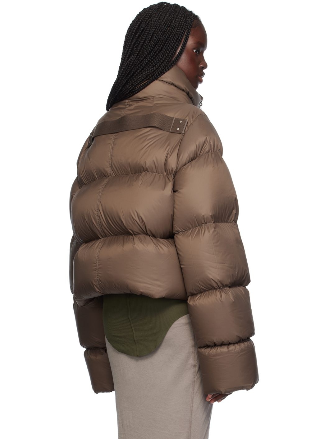 Brown Porterville Turtle Down Jacket - 3