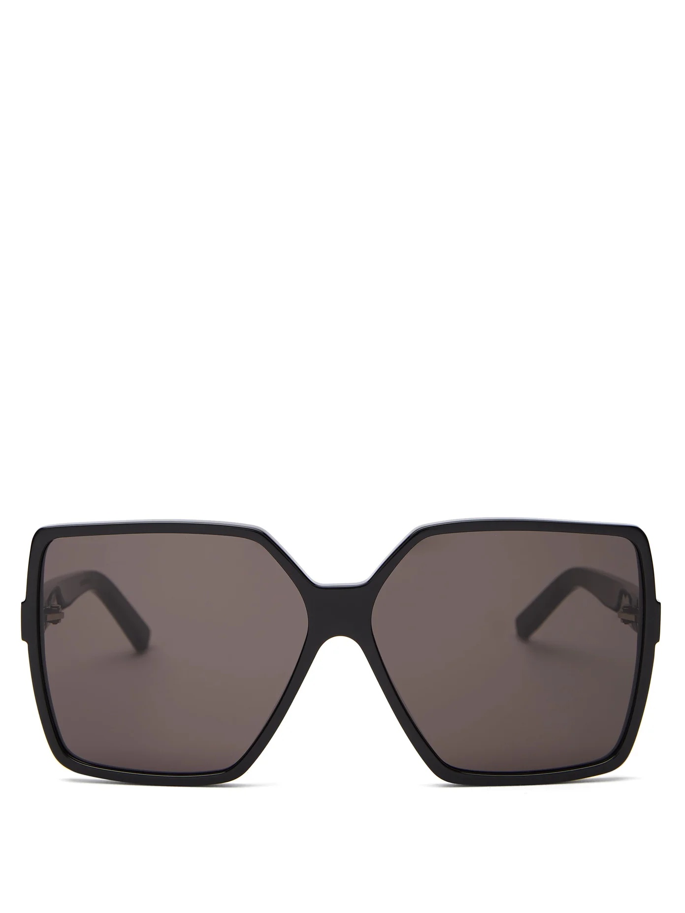 Betty oversized square-frame acetate sunglasses - 1