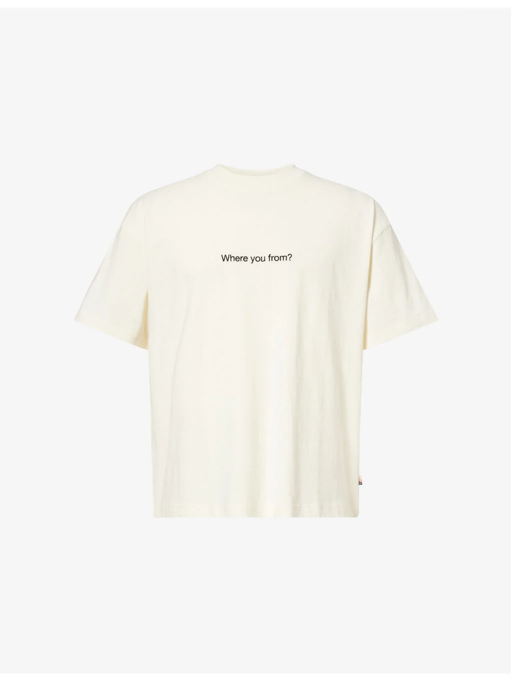 Where You From Cotton T-Shirt - 1