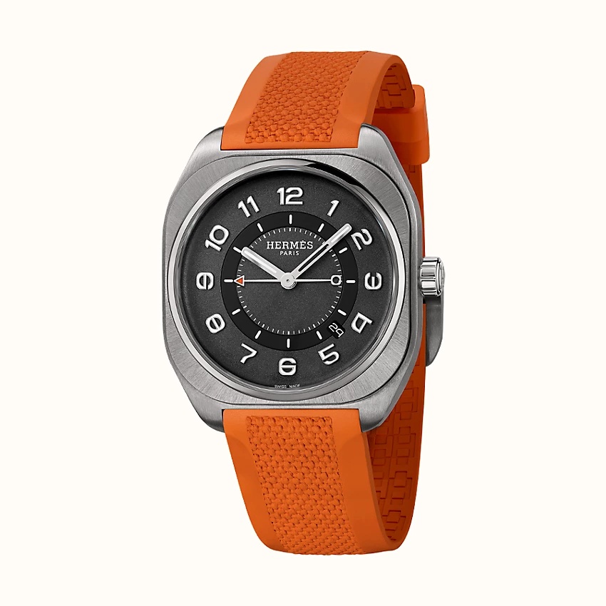 Hermes H08 watch, 39 x 39 mm - 2