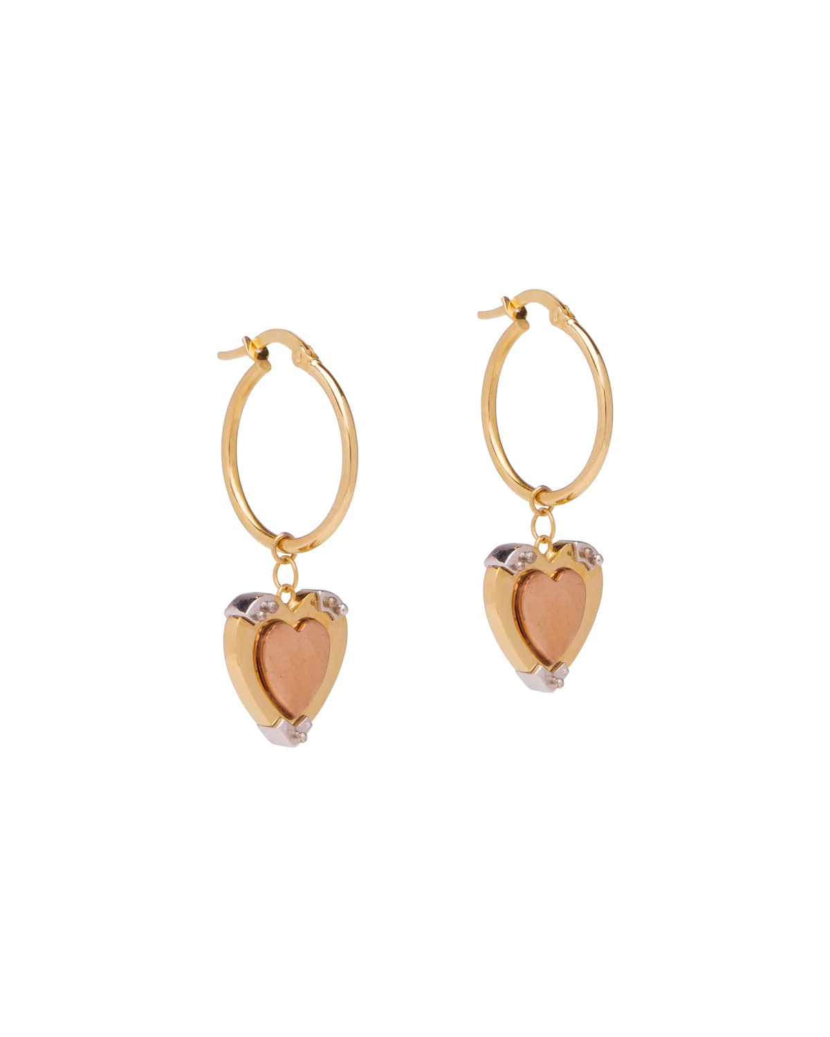 Prada Fine Jewellery Heart earrings - 1