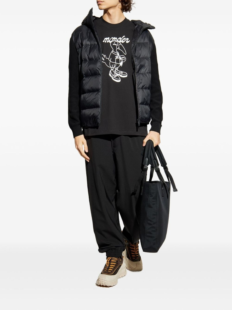 Moncler bird-print T-shirt outlook