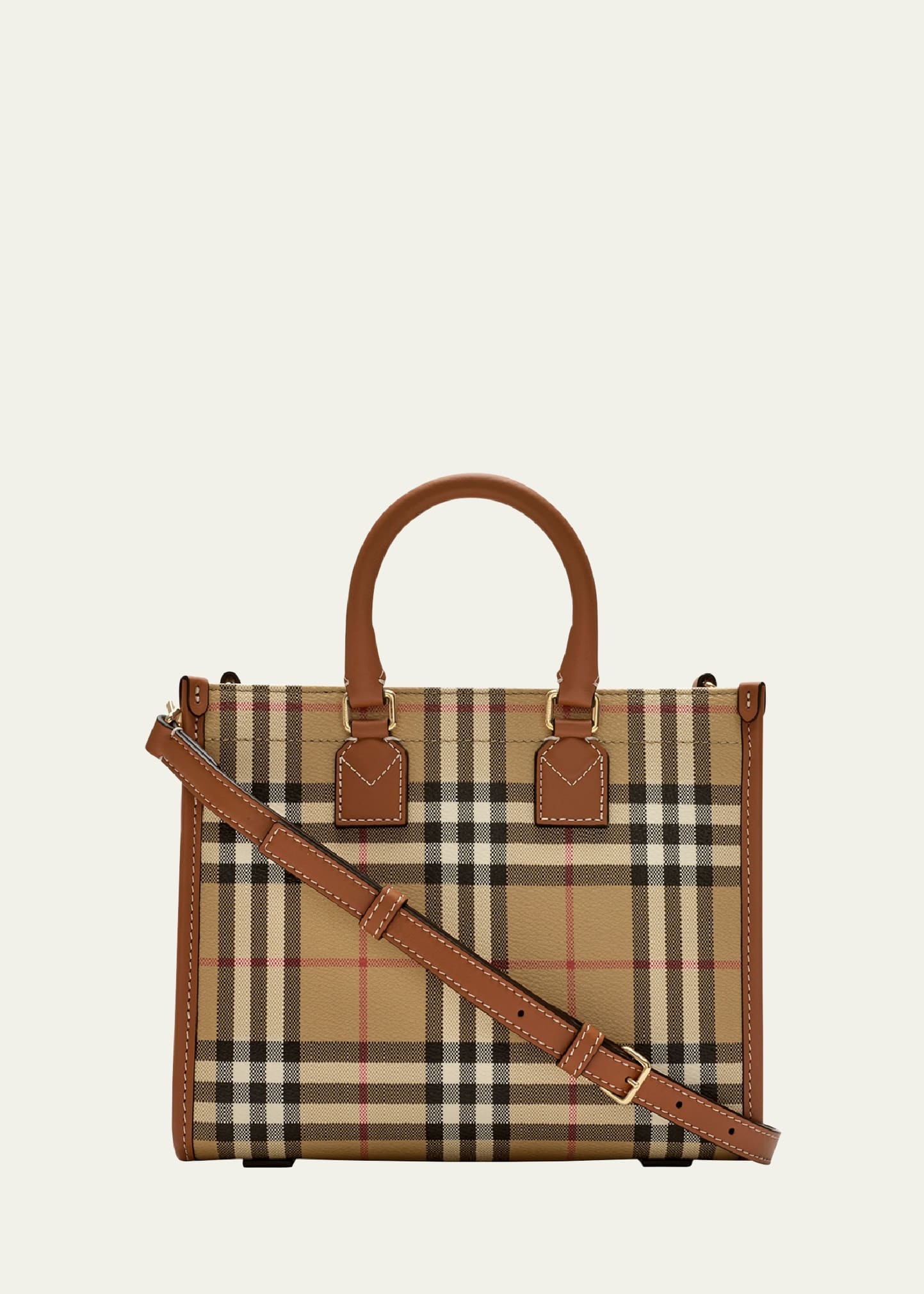 Freya Check Tote Bag - 2