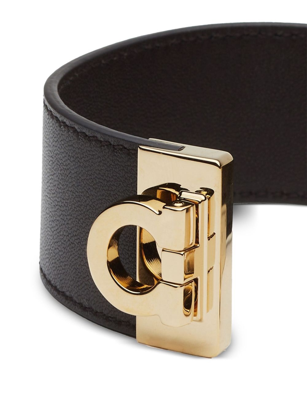 Gancini leather bracelet - 2