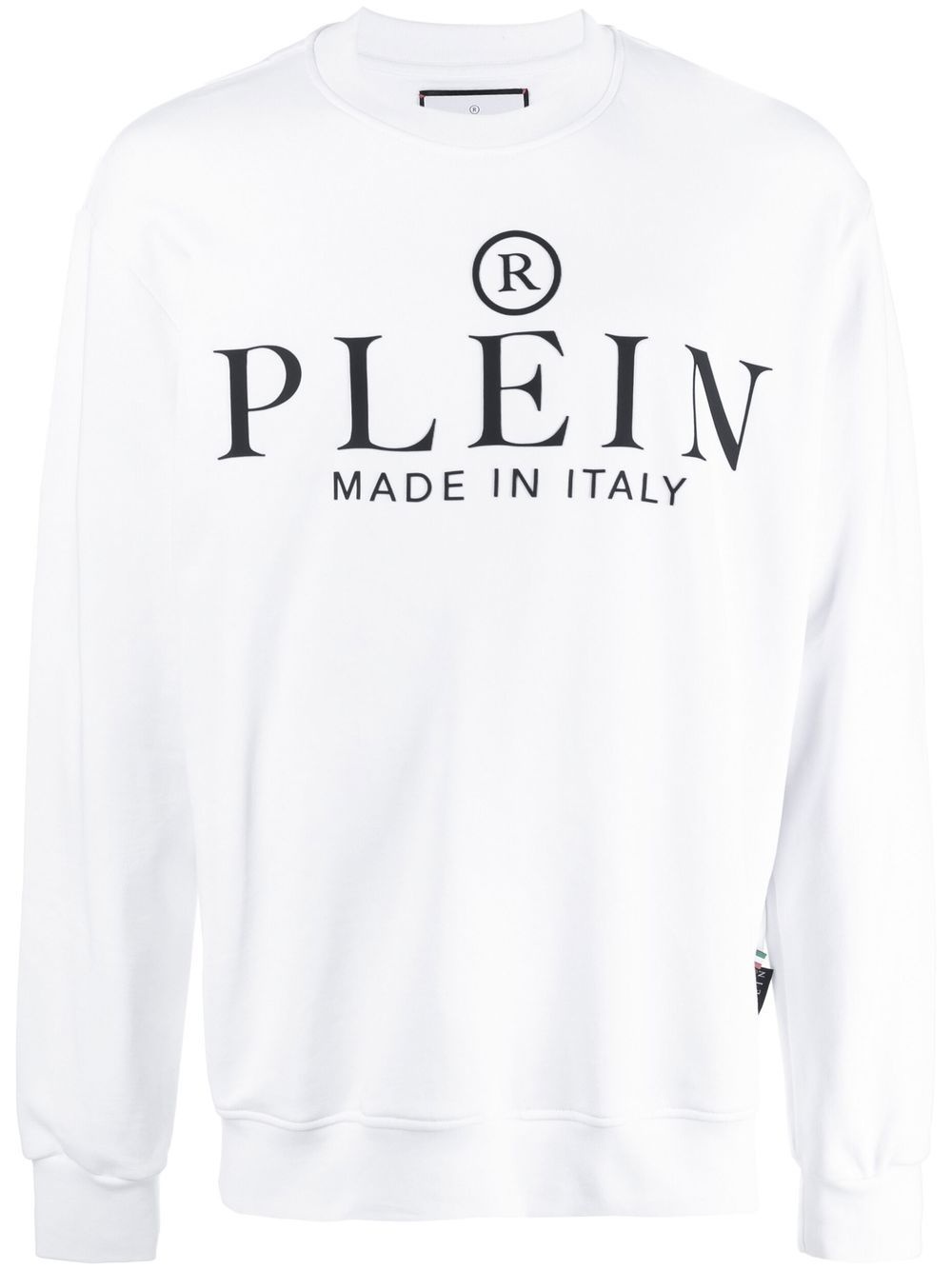 logo-print long-sleeve sweatshirt - 1