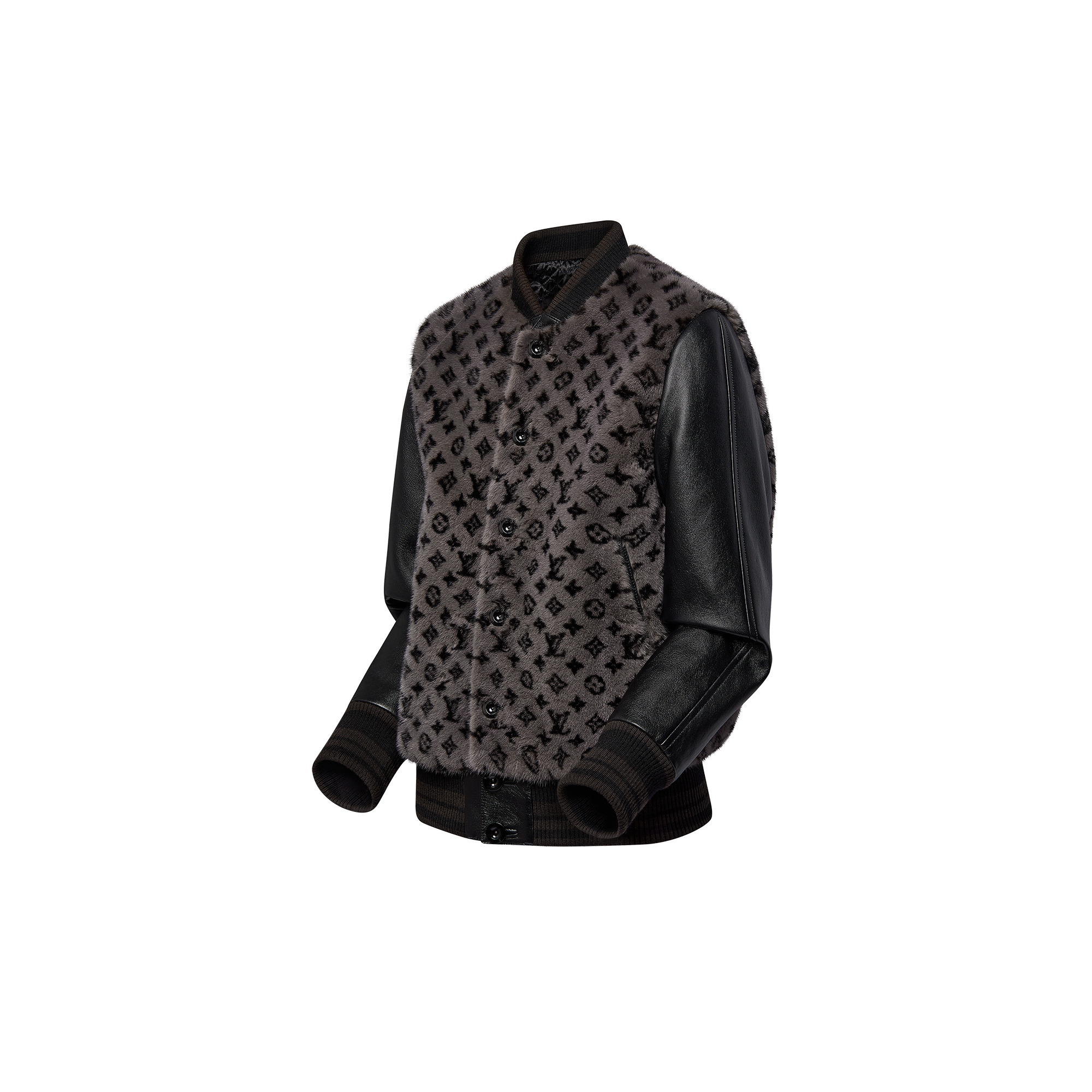 Monogram Mink Varsity Jacket - 2