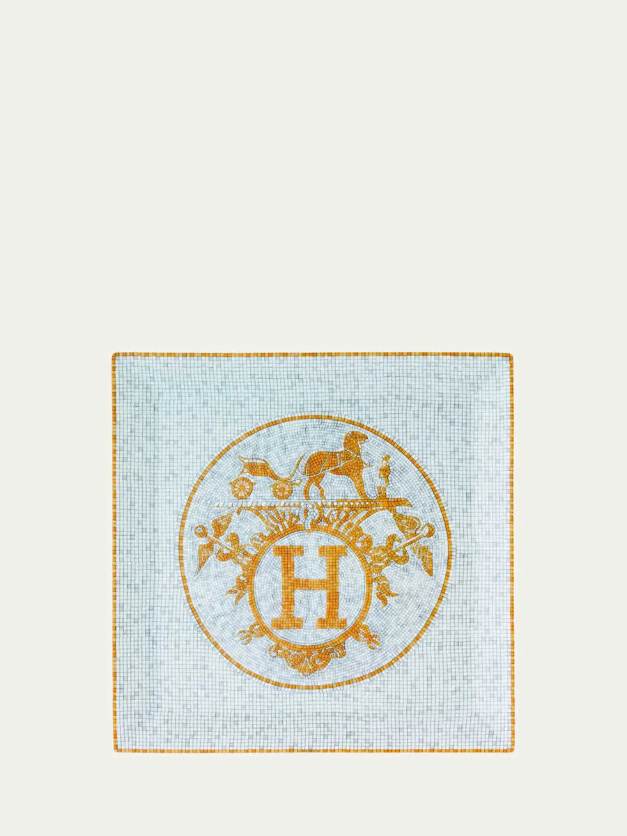 Mosaique au 24 Gold Square Plate #5 - 1