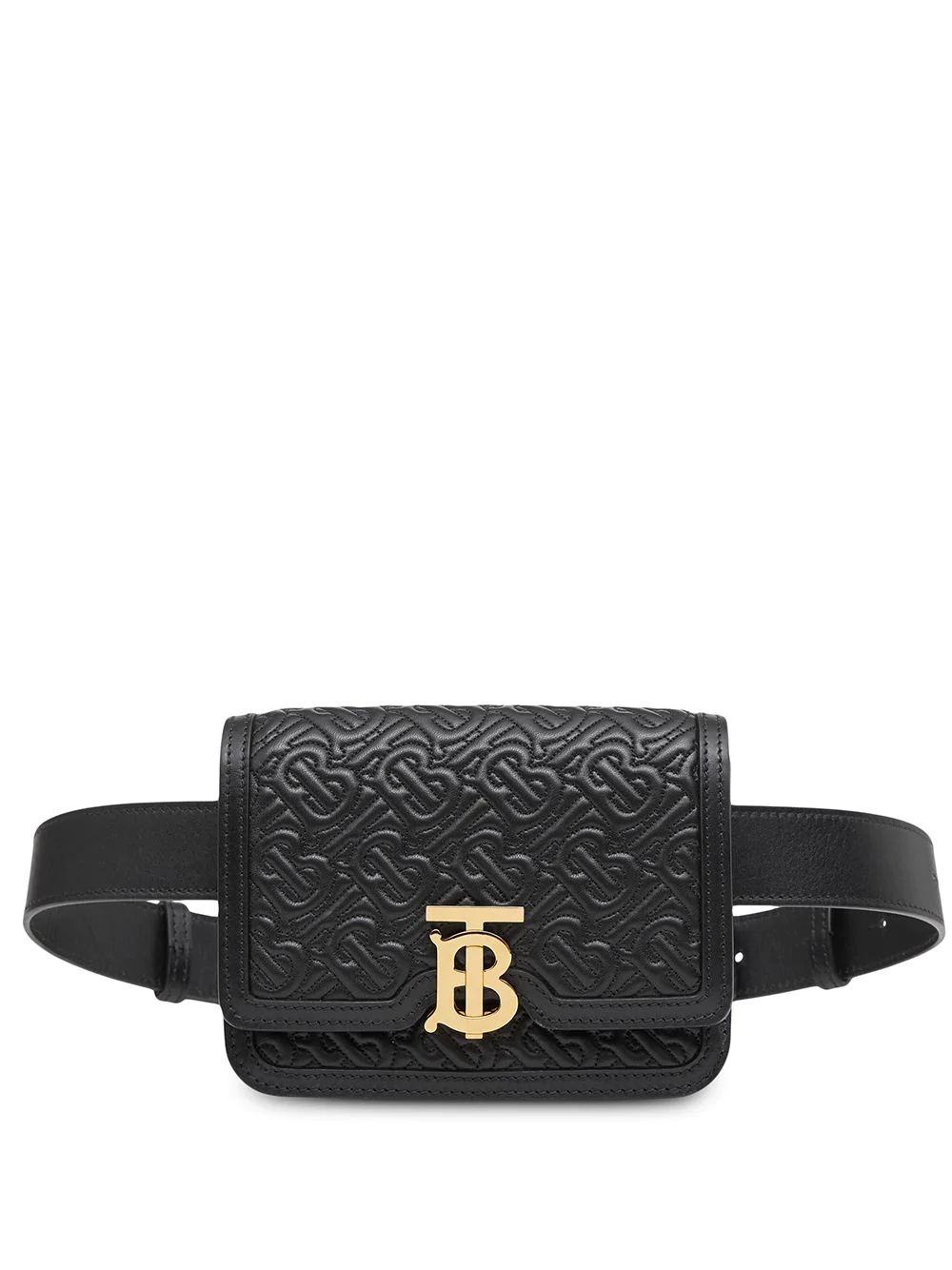 Belted Quilted Monogram Lambskin TB Bag - 1