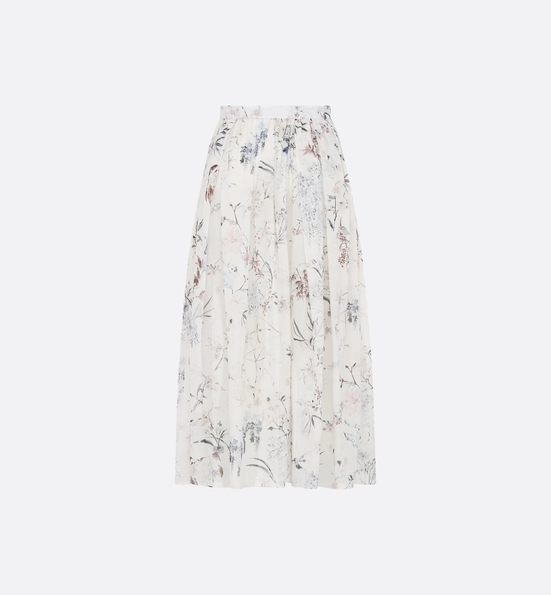 Mid-Length Flared Skirt - 6