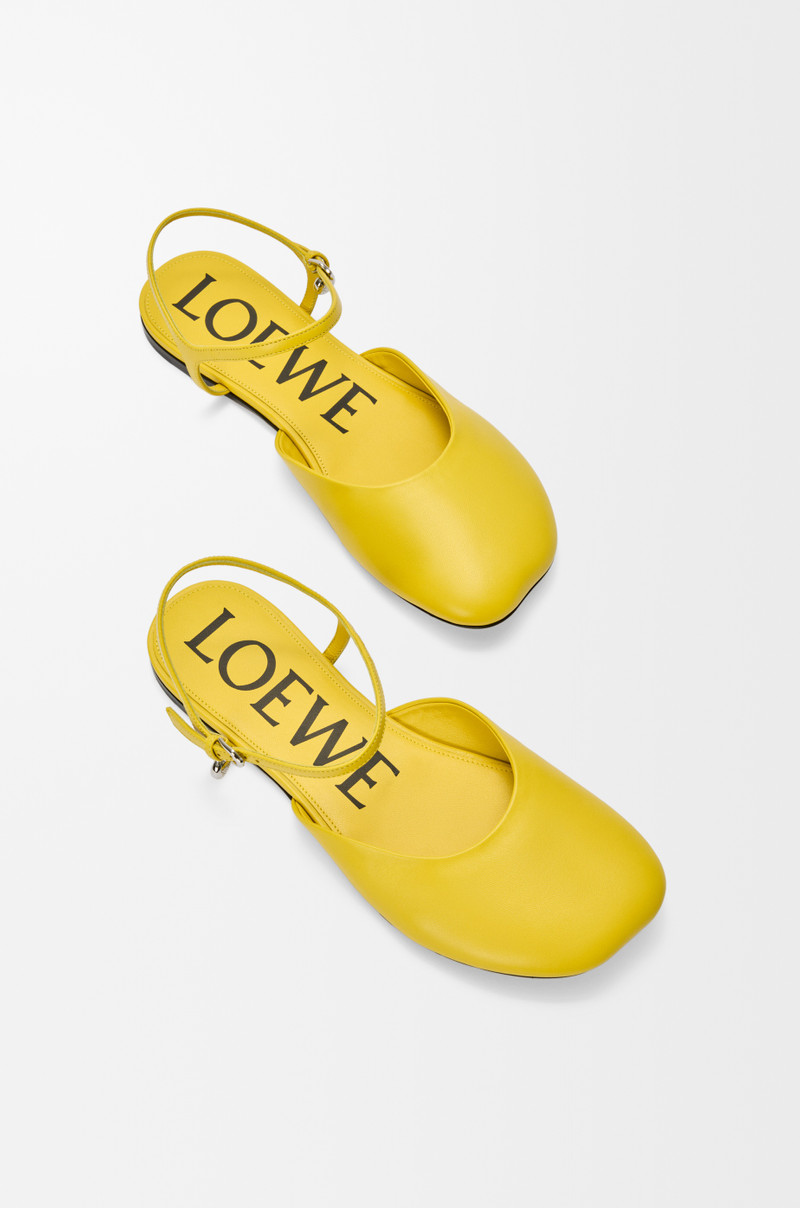 Toy ankle strap ballerina in lambskin 4