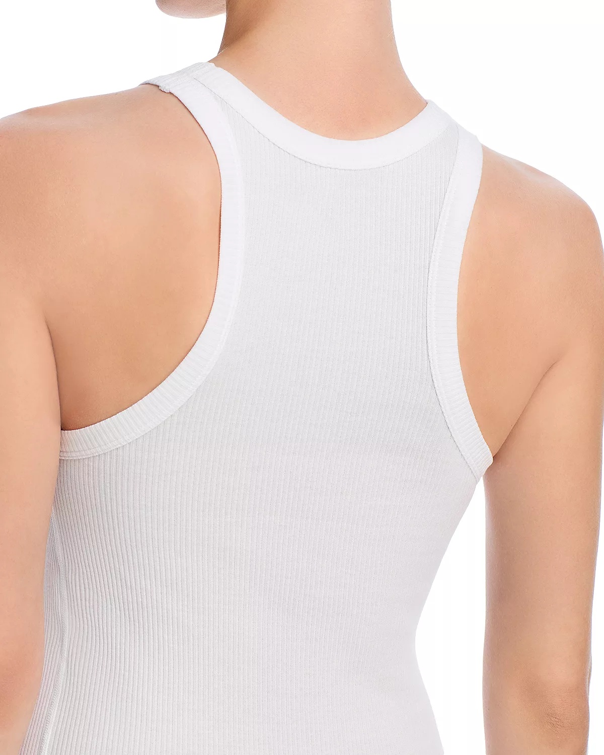 Ribbed Knit Racerback Tank Dress - 5