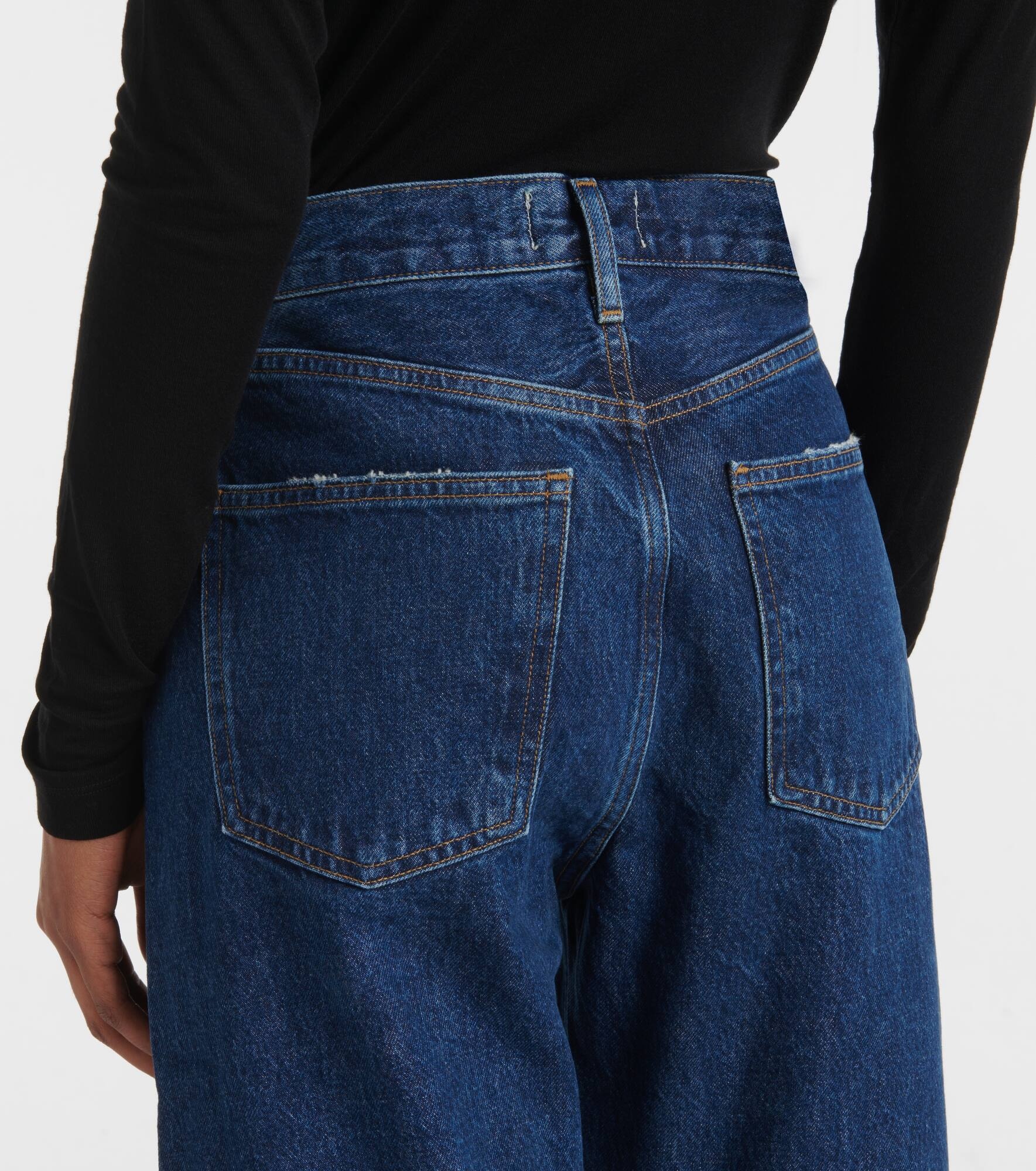 Fran mid-rise straight jeans - 5