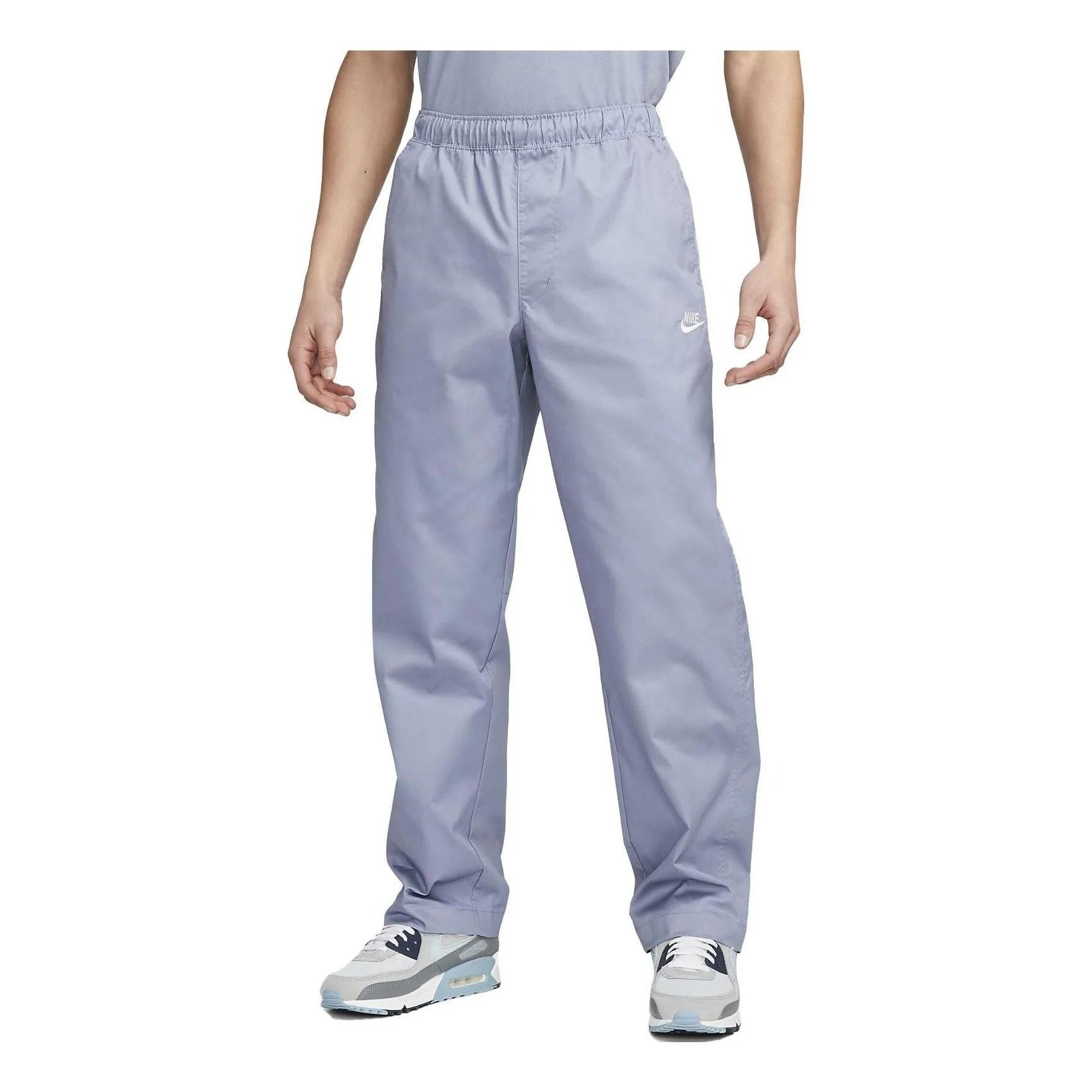 Nike Club Woven Straight Leg Trousers 'Blue' DX3337-493 - 1