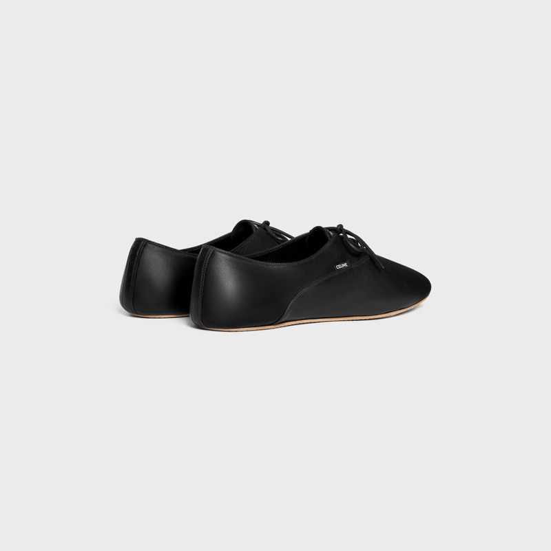 CELINE BALLET - LACE-UP SHOE IN LAMBSKIN outlook