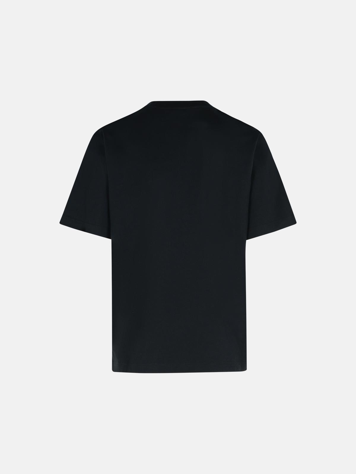'RYAN' BLACK COTTON T-SHIRT - 3
