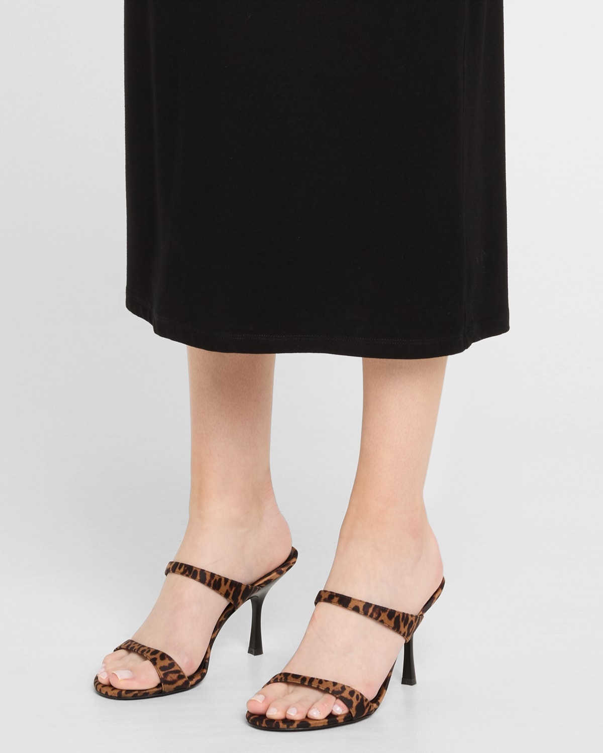 Nudist Leopard Dual-Band Slide Sandals - 2