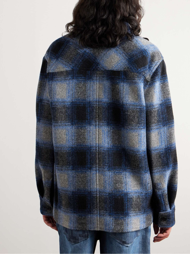 Kevron Checked Flannel Shirt Jacket 4