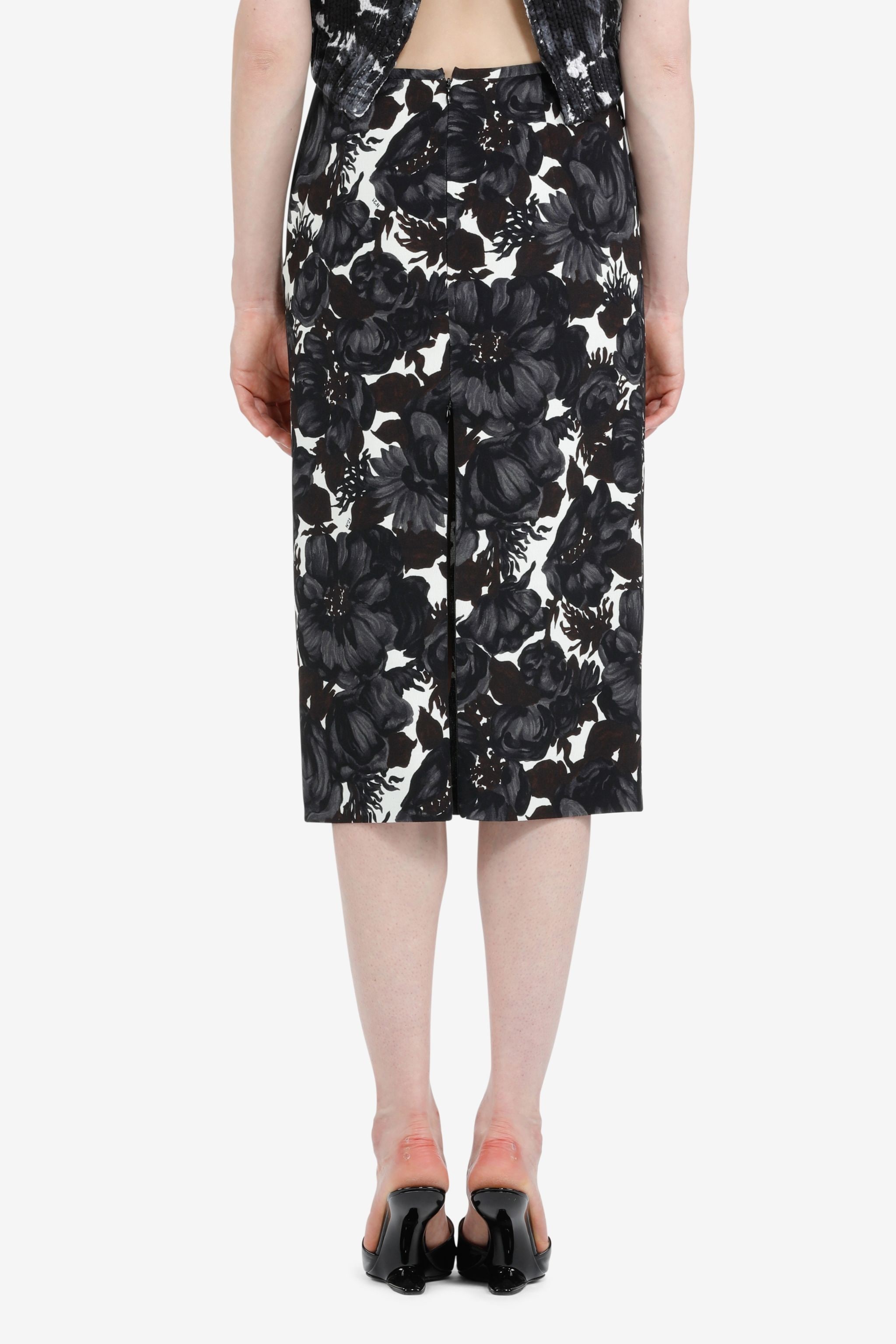 FLORAL-PRINT SKIRT - 2