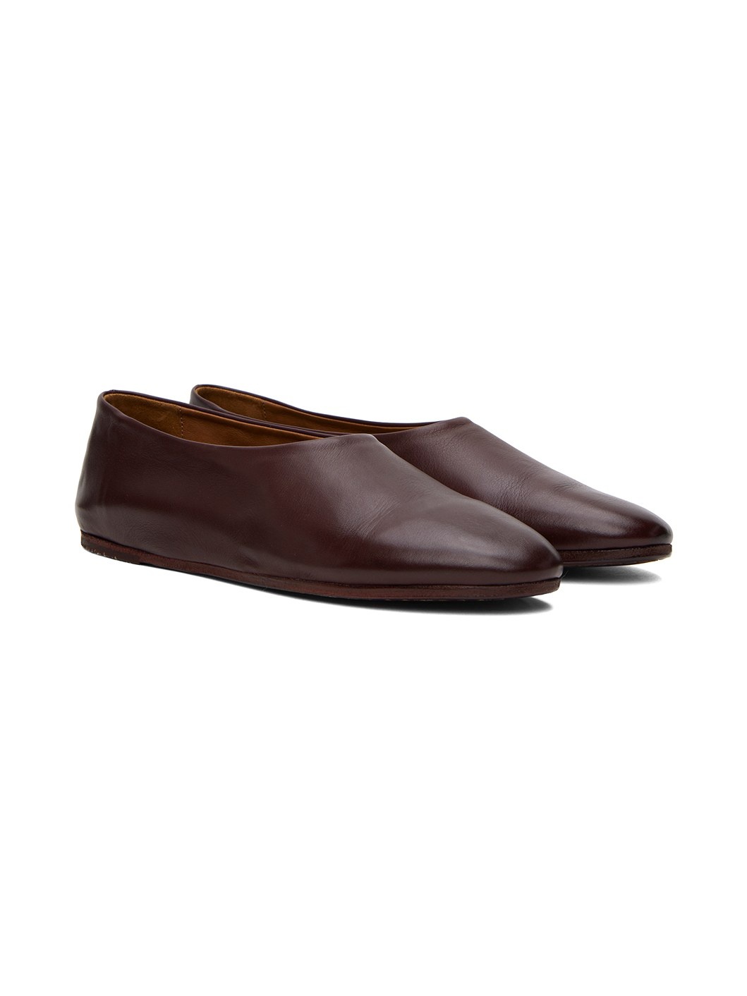 Burgundy Zucca Zeppa Slippers - 4