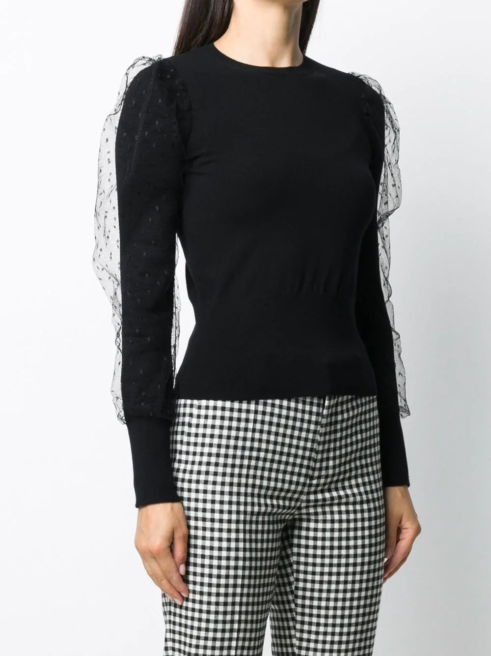 point d'esprit tulle jumper - 3