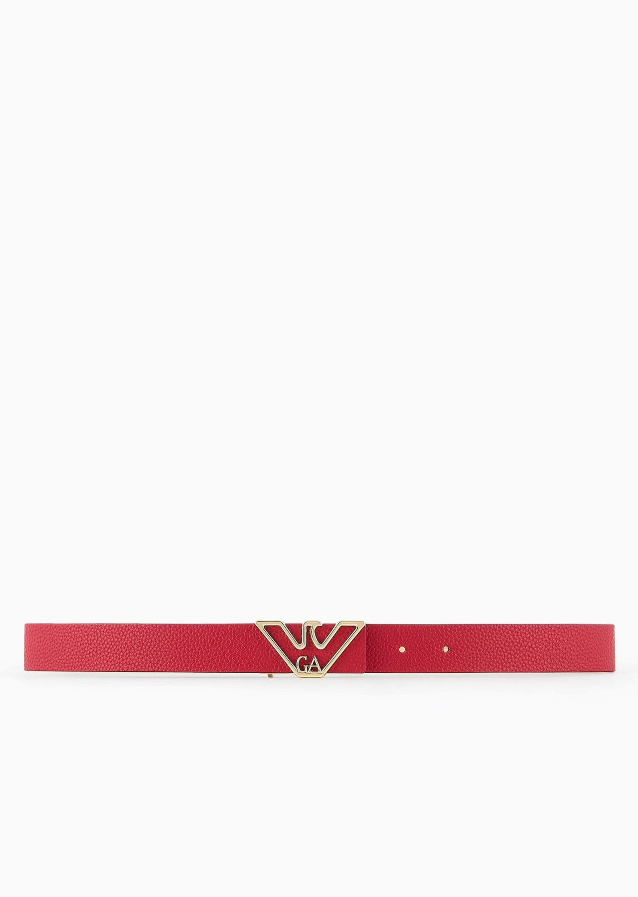 Belt with deer-print eagle plate - 3