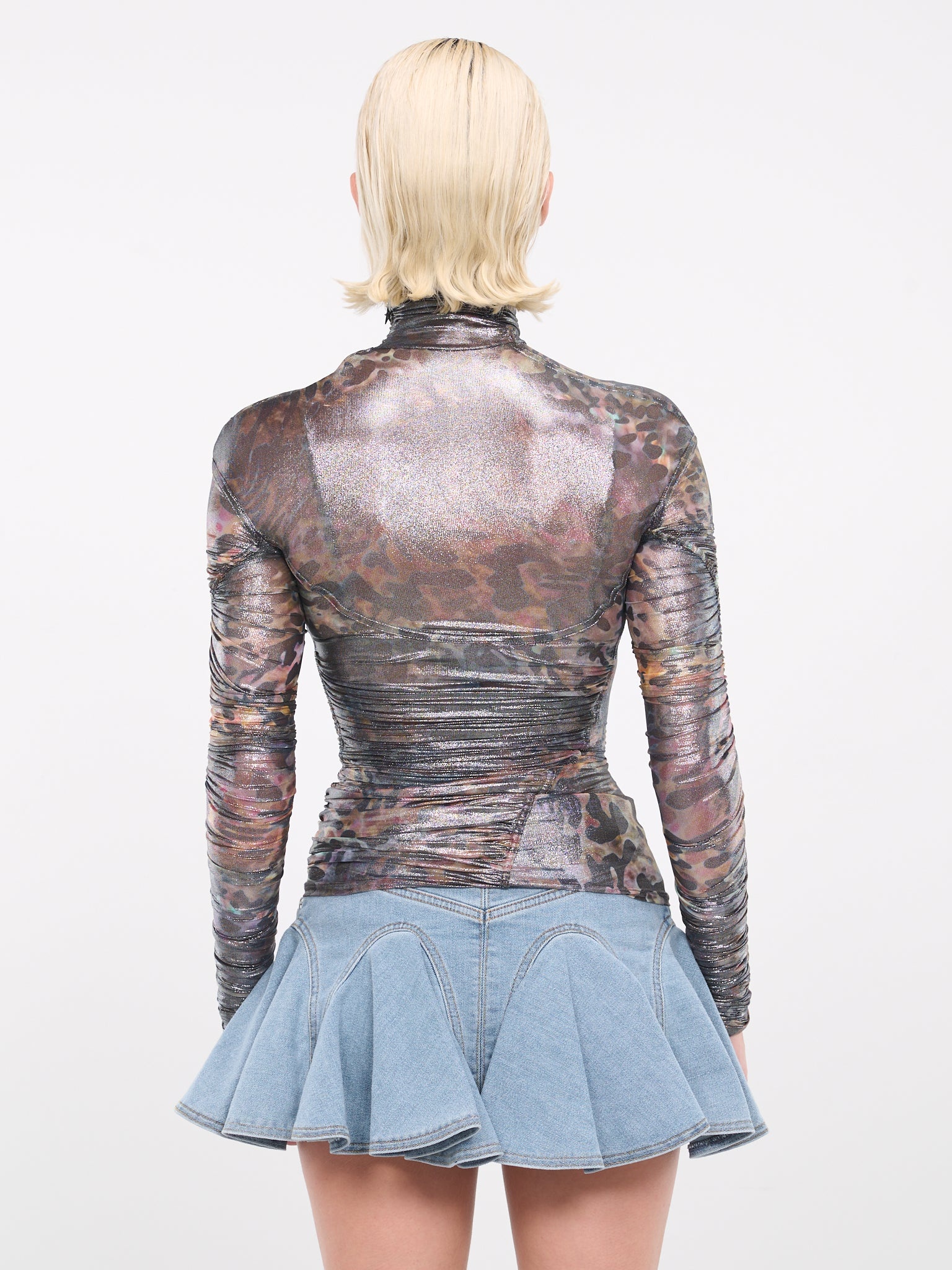 Ruched Turtleneck - 3