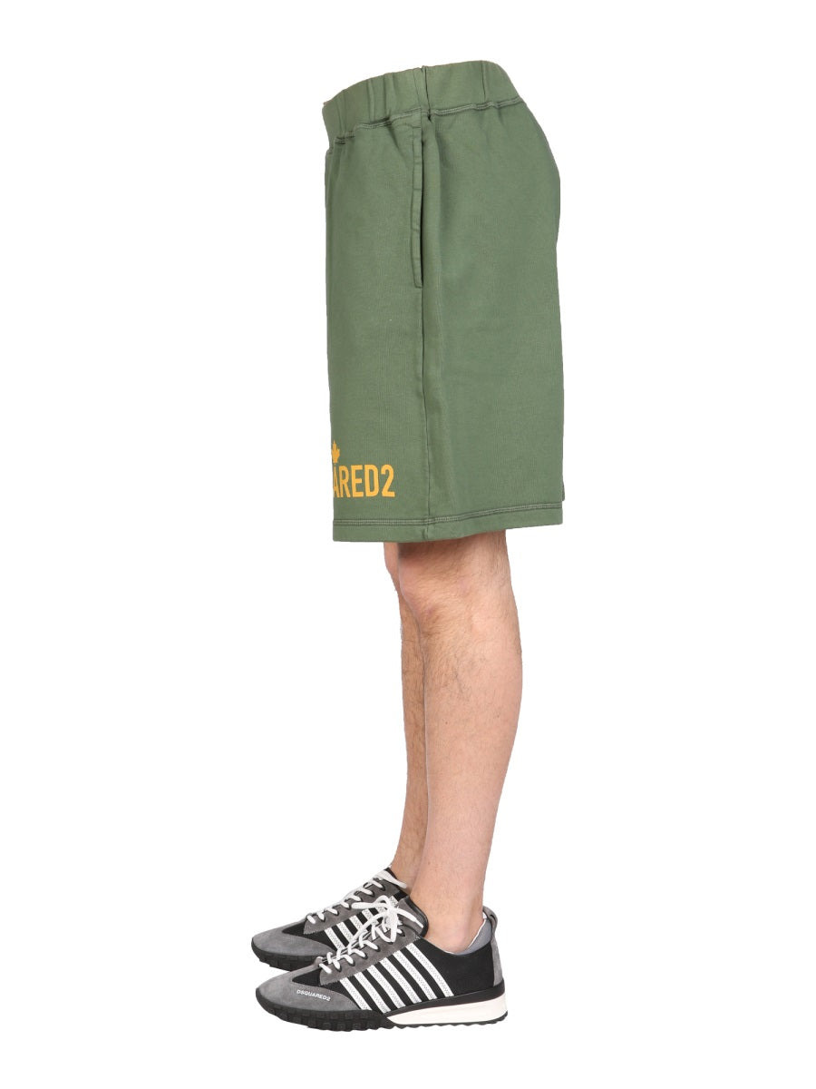 Dsquared Men "One Life One Planet" Bermuda Shorts - 3