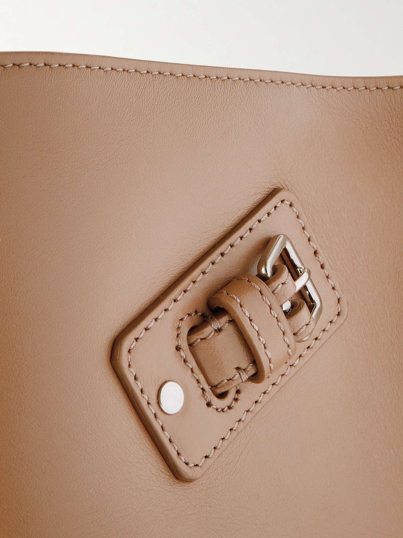 Days leather tote Camel - 4