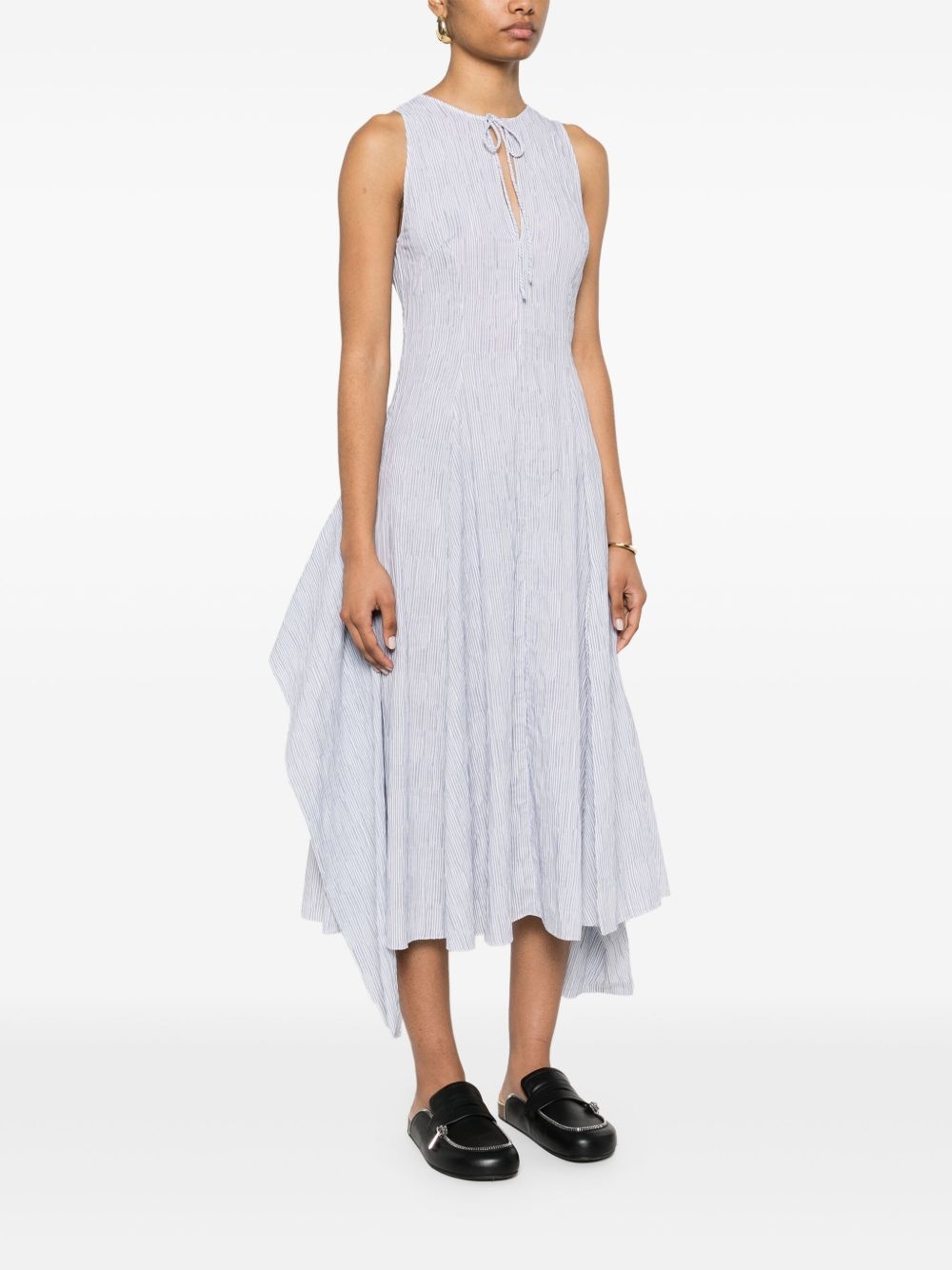 striped midi dress - 3