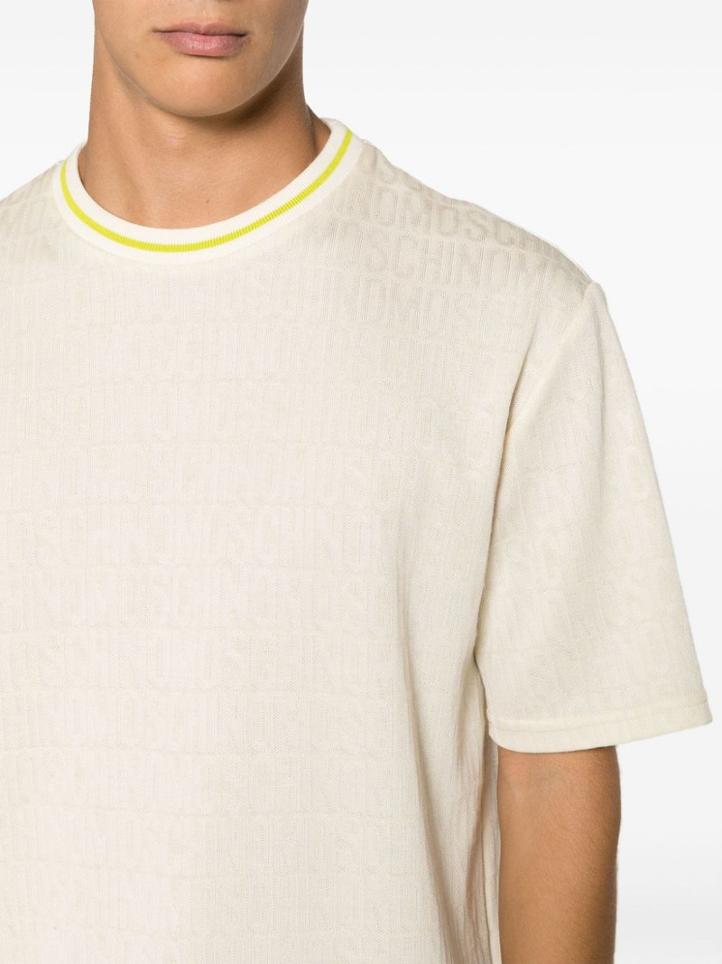 logo-embroidered crew-neck T-shirt 5