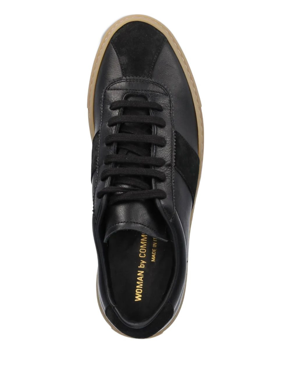 leather sneakers - 4