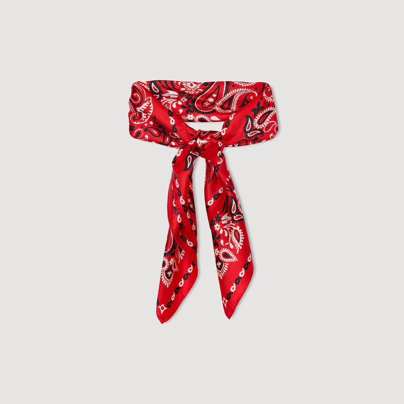 SILK BANDANA PRINT SCARF 3