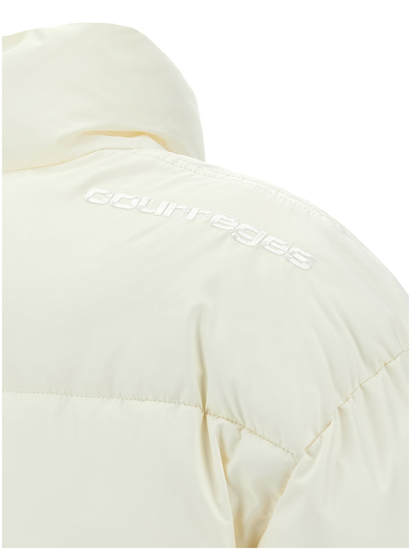 Courreges Women 'Ac' Cropped Down Jacket - 4