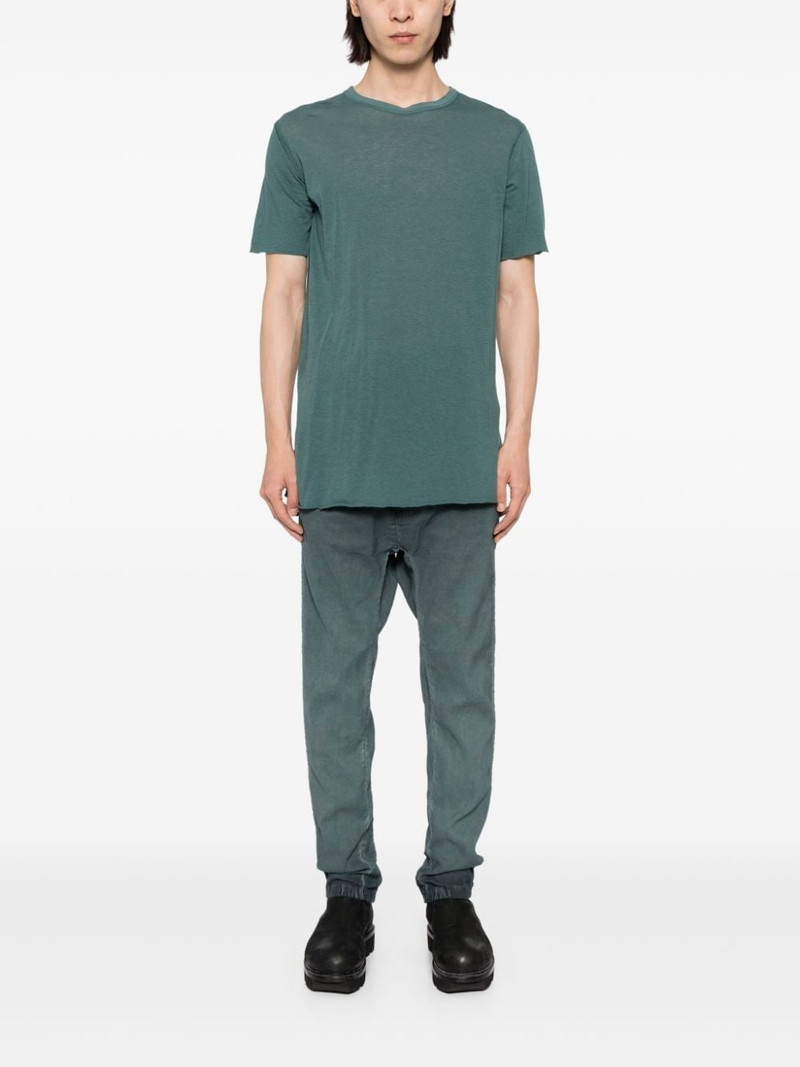 Boris Bidjan Saberi elasticated cuffs trousers outlook