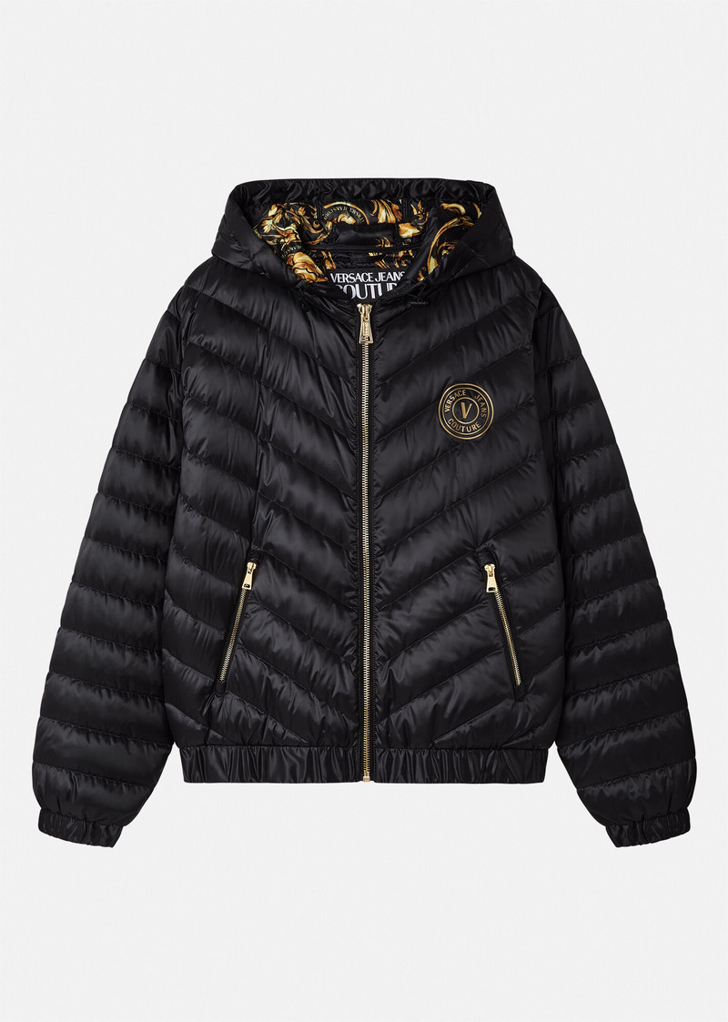V-Emblem Puffer Jacket 1