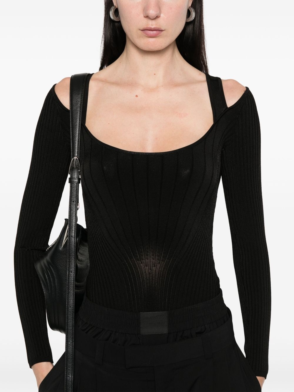 sculpting knit bodysuit - 5