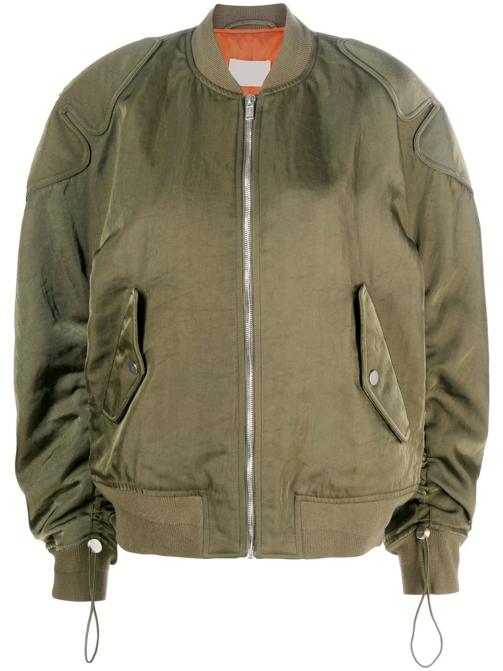 zip-up bomber jacket - 1