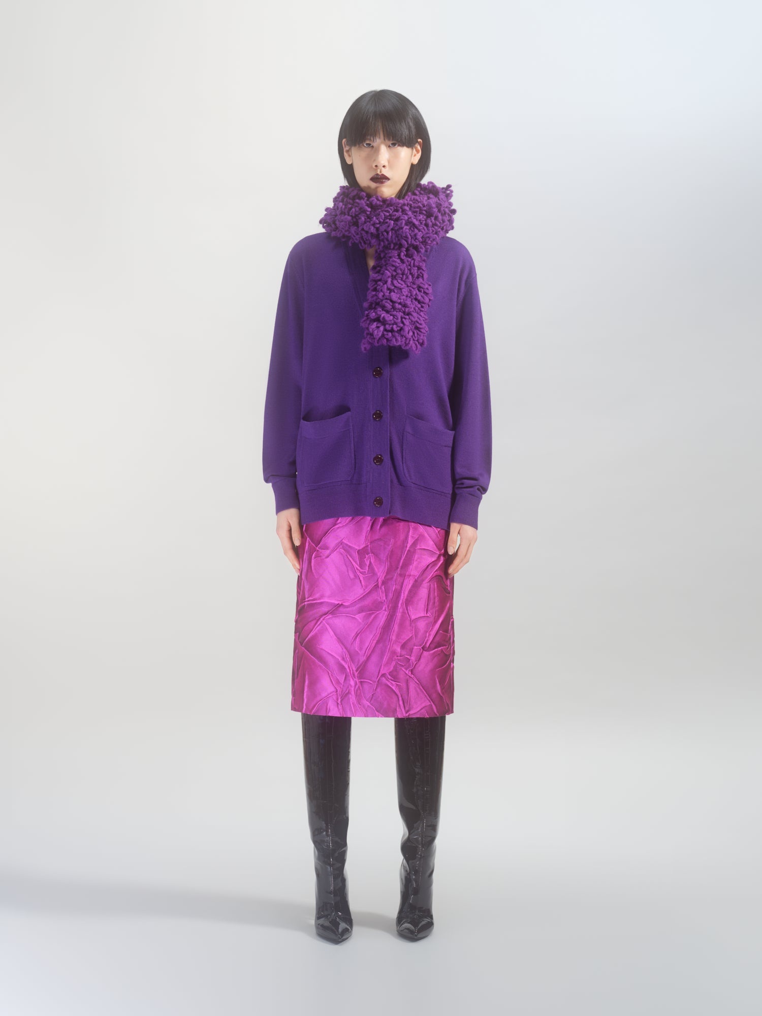 TEXTURED SKIRT - 5